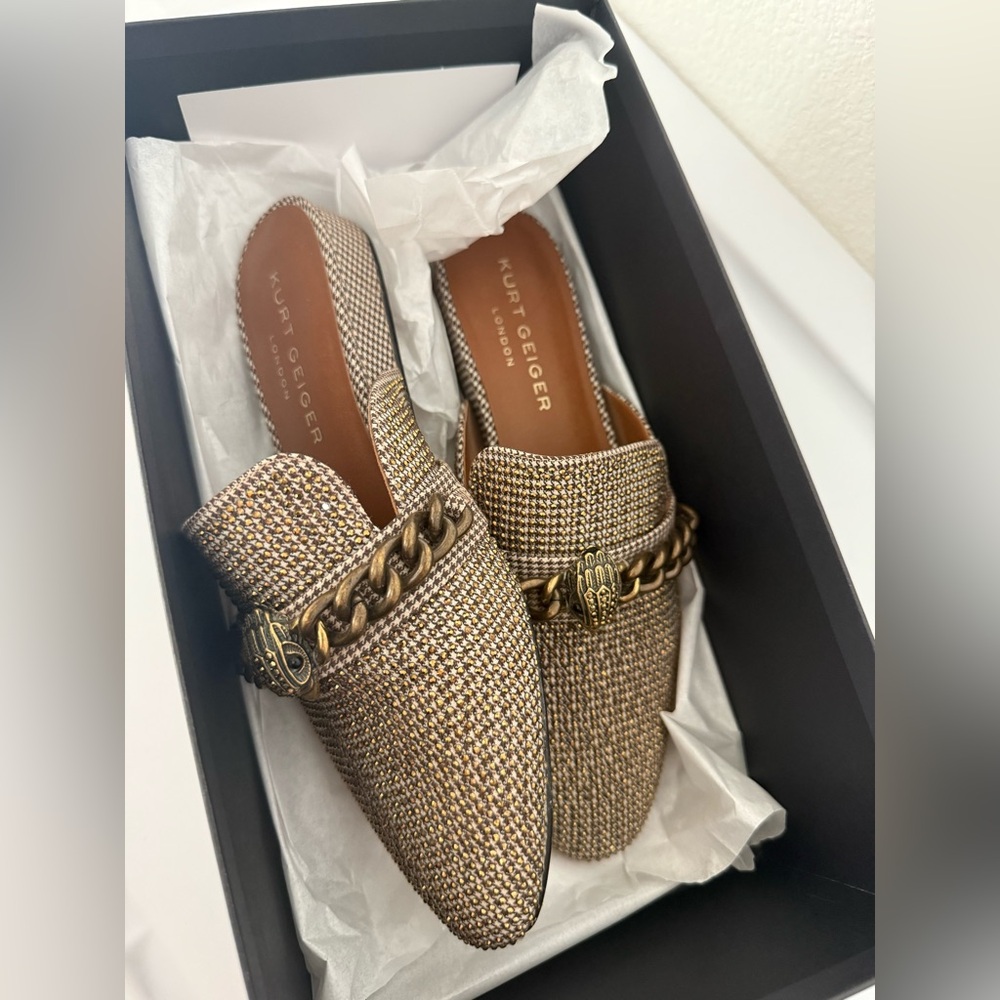 Kurt Geiger London Chelsea Loafer Mule women’s size 7.5